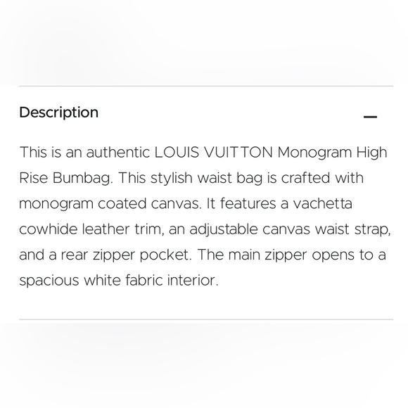 Louis Vuitton Monogram High Rise Bumbag - Picture 10 of 11